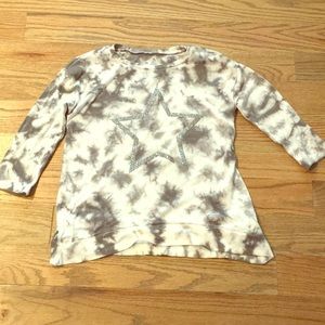 Justice size 10 slouchy sweatshirt